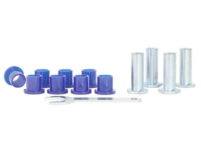 

Superpro SPF4185K - SPRSPF4185K - SuperPro 1984 BMW 318i Base Rear Trailing Arm Camber & Toe Adjustable Bushing Kit - Shipped in Europe - Tuningsupply.com

