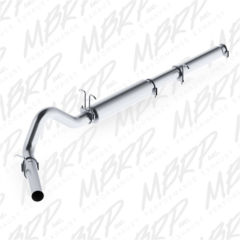 MBRP 1999-2004 Ford F-250/350 V-10 Cat Back 4in Single Side AL P Series Exhaust-tuningsupply.com