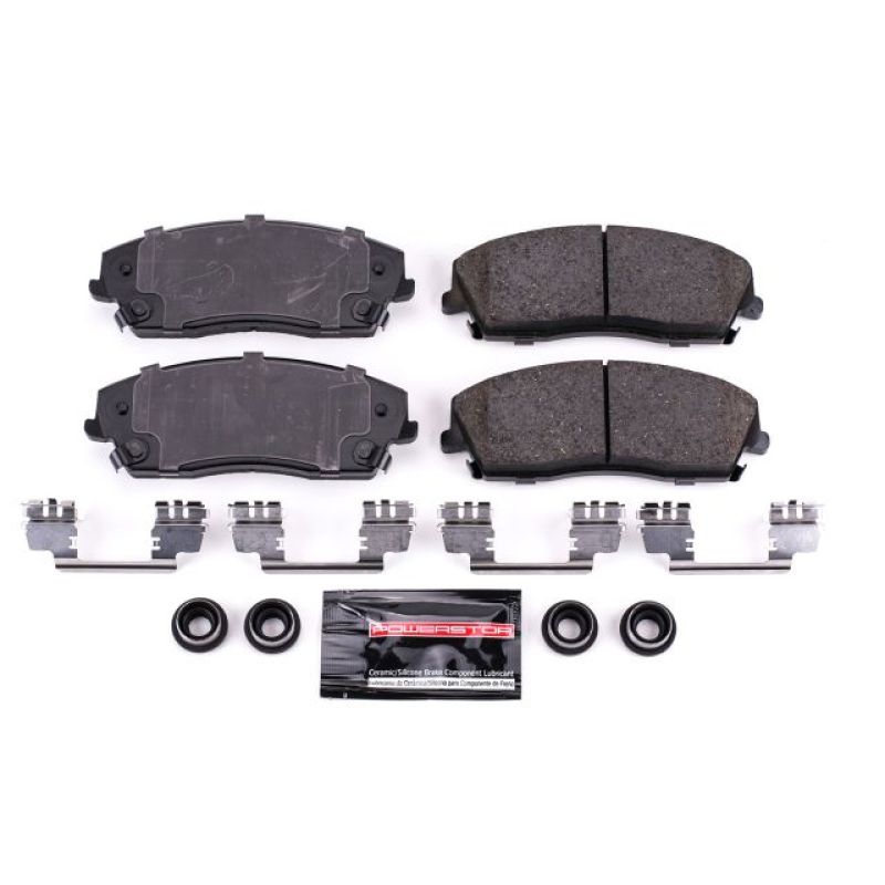 

PowerStop Z23-1056 - PSBZ23-1056 - Power Stop 05-19 Chrysler 300 Front Z23 Evolution Sport Brake Pads w/Hardware - Shipped in Europe - Tuningsupply.com
