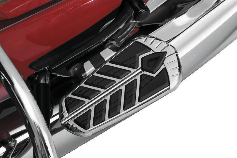 Kuryakyn Spear Floorboard Insert Passenger Indian Chrome-tuningsupply.com