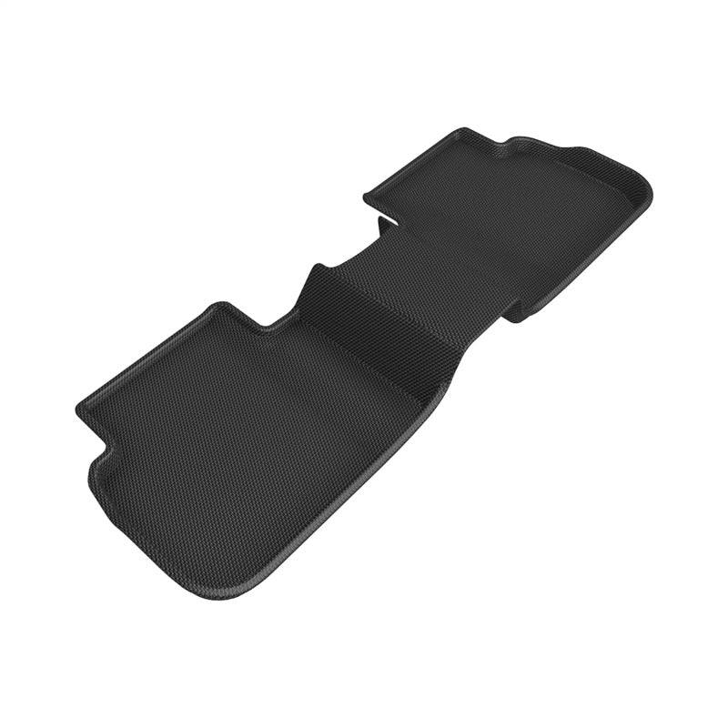 3D Maxpider 2022 Honda Civic Kagu Second Row Floormat - Black (No Rear USB Port)-tuningsupply.com