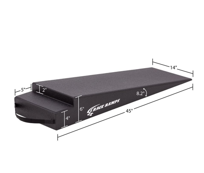 Race Ramps 6in. Trailer Ramps - 8.2 Degree Approach Angle-tuningsupply.com