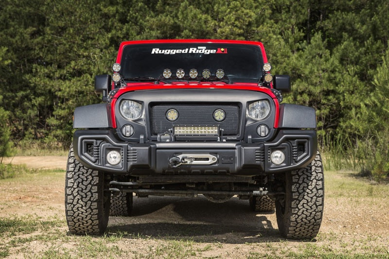 

Rugged Ridge  - RUG11544.01 - Rugged Ridge Spartacus Front Bumper Black 07-18 Jeep Wrangler - Shipped in Europe - Tuningsupply.com
