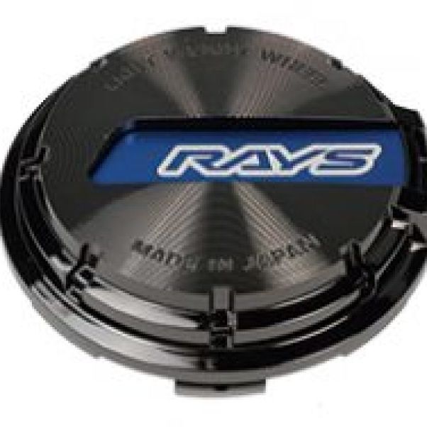 Gram Lights WR Center Cap (Blue/Black Chrome) (57CR / 57DR)-tuningsupply.com