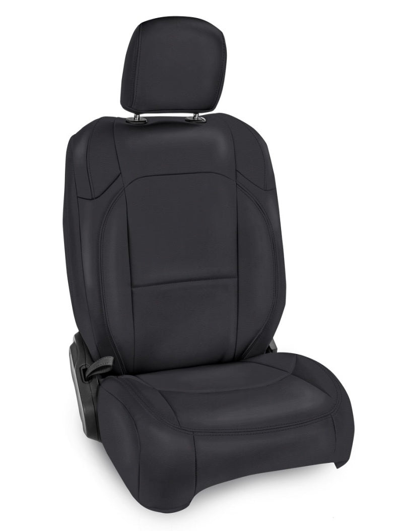 PRP 2018+ Jeep Wrangler JLU/4 Door/Jeep Gladiator JT/ Non-Rubicon Front Seat Covers(Pair) -All Black-tuningsupply.com