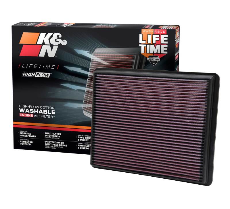 

K&N Engineering 33-2129 - KNN33-2129 - K&N 02-04 Cadillac / 99-10 Chevy/GMC Pickup / 99-01 Jeep Drop In Air Filter - Shipped in Europe - Tuningsupply.com
