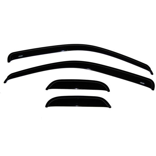 AVS 04-12 Chevy Colorado Ext. Cab Ventvisor Outside Mount Window Deflectors 4pc - Smoke-tuningsupply.com