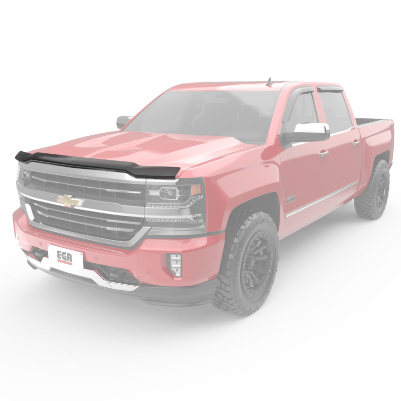 EGR 14+ Chev Silverado LD Superguard Hood Shield (301571)-tuningsupply.com