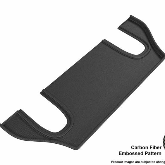 3D MAXpider 2016-2020 Tesla Model X 6-Seats Kagu 3rd Row Floormats - Black-tuningsupply.com