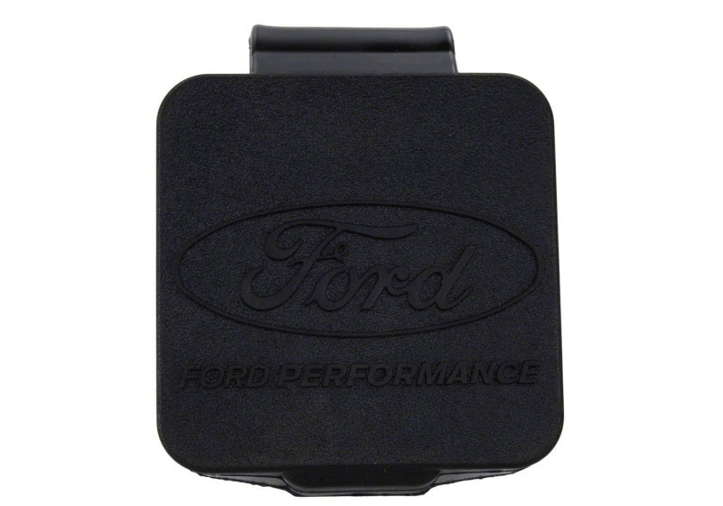 Ford Racing Rubber 2in Hitch Receiver Cover w/Ford Oval/Ford Performance Logo-tuningsupply.com