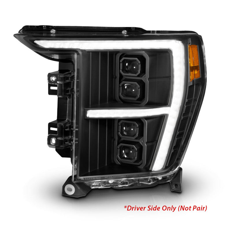 ANZO 21-23 Ford F-150 (w/Factory Halogen) Z-Series Full LED Proj Headlights - Driver Side ONLY-tuningsupply.com