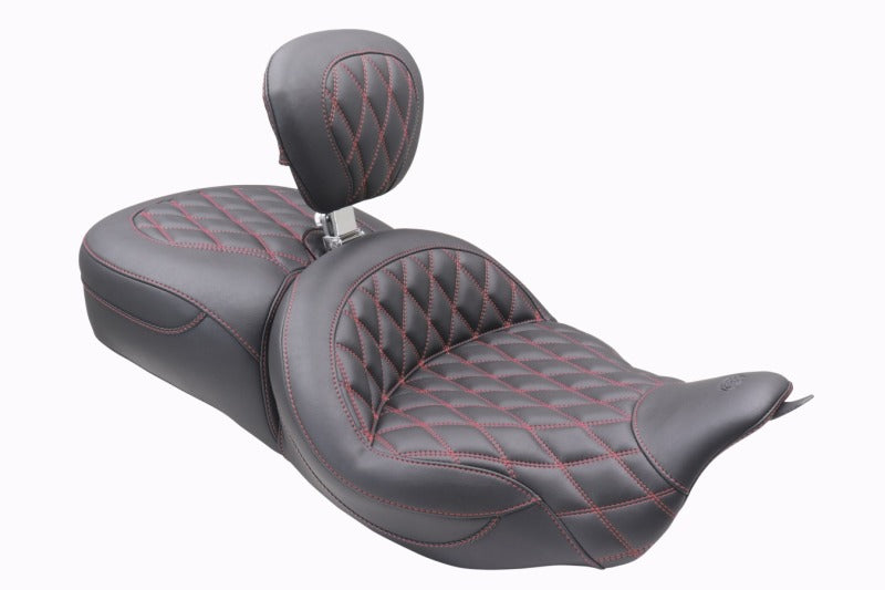 
  

Mustang Motorcycle 89556AB - MMP89556AB - Mustang 08-25 Harley FL Touring Rd King Sp, Rd Glide Ltd, Dble Diamond ST Backrest - Black/AB - Shipped in Europe - Tuningsupply.com

