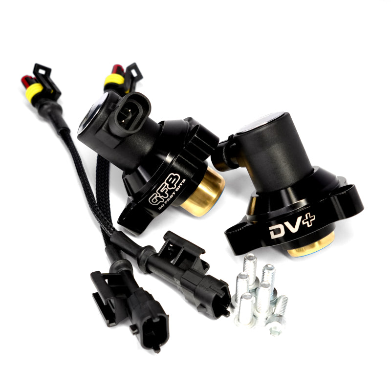 

Go Fast Bits T9396-2 - GFBT9396-2 - GFB Alfa Romeo Giulia/Stelvio Quadrifoglio Twin Turbo Integrated Solenoid DV+ Diverter Valve - Shipped in Europe - Tuningsupply.com
