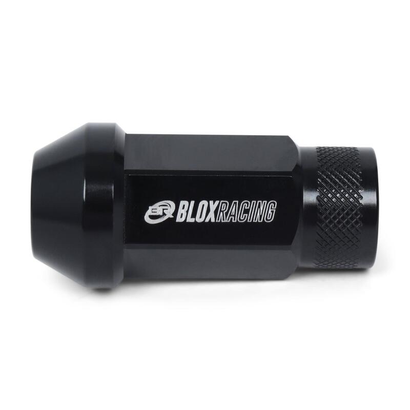 

BLOX Racing BXAC-00106-SSBK - BLOBXAC-00106-SSBK - BLOX Racing Street Series Forged Lug Nuts - Black 12 x 1.25mm - Set of 16 - Shipped in Europe - Tuningsupply.com
