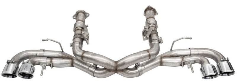 

CORSA Performance 21102 - COR21102 - Corsa 20-25 Corvette C8 3in Xtreme Cat-Back Exhaust 4.5in Pol Quad Tips - Integrates stock AFM Valve - Shipped in Europe - Tuningsupply.com
