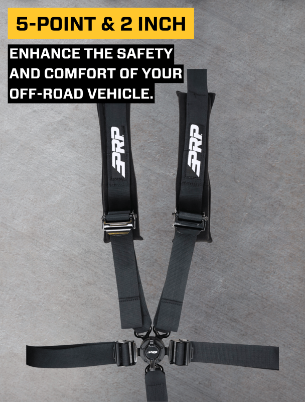 
  

PRP Seats SB5.2CAM - PRPSB5.2CAM - PRP 5.2 Harness(Cam-Lock, SFI Rated) - Black - Shipped in Europe - Tuningsupply.com

