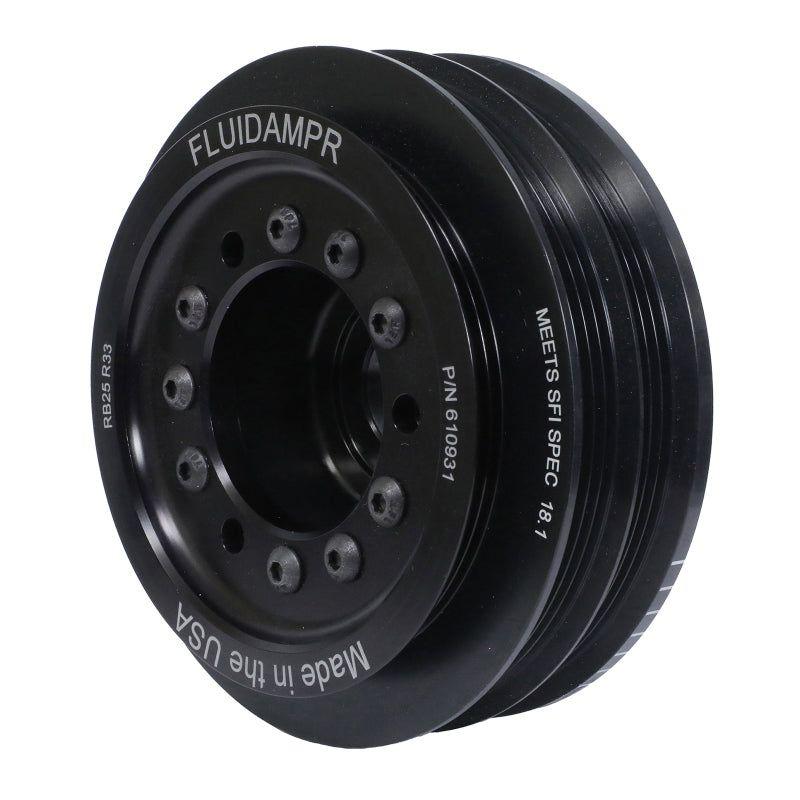 Fluidampr 94-99 Nissan Skyline R33 RB25DET (Non NEO) Steel Internally Balanced Damper-tuningsupply.com