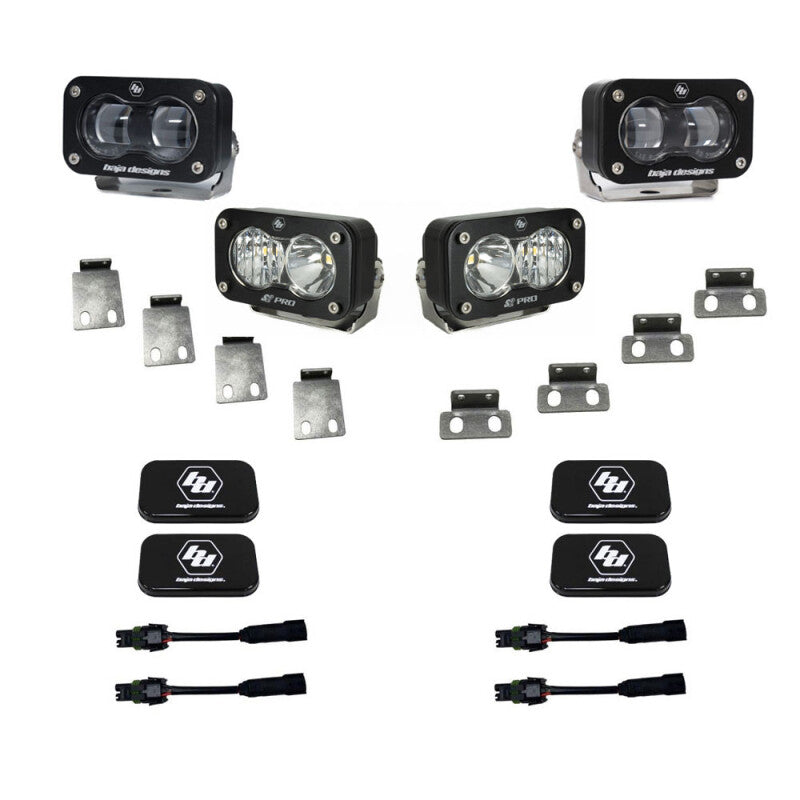 

Baja Designs  - BAJ448182 - Baja Designs 21+ Ford Raptor S2 SAE Pro Fog Pocket Light Kit - Shipped in Europe - Tuningsupply.com
