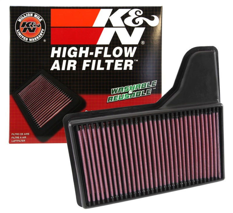 

K&N Engineering 33-5029 - KNN33-5029 - K&N Replacement Panel Air Filter for 2015 Ford Mustang 2.3L L4/3.7L V6/5.0L V8 - Shipped in Europe - Tuningsupply.com

