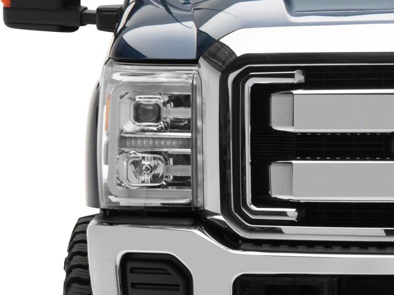 

Raxiom SD3621 - RAXSD3621 - Raxiom 11-16 Ford F-250 Super Duty LED Projector Headlights - Chrome Housing (Clear Lens) - Shipped in Europe - Tuningsupply.com

