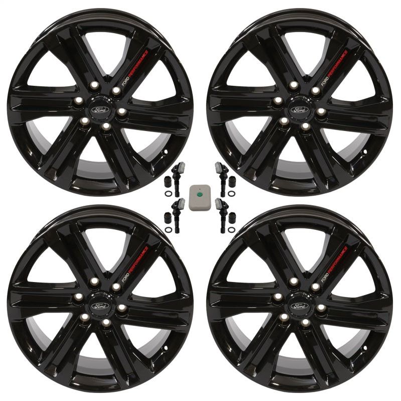 Ford Racing 15-22 F-150 20x8.5 Gloss Black Wheel Kit-tuningsupply.com