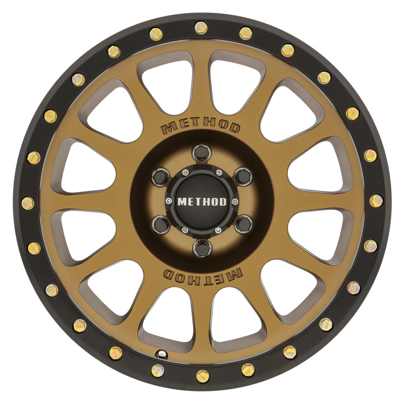 
  

Method Wheels MR30578516900 - MRWMR30578516900 - Method MR305 NV 17x8.5 0mm Offset 6x135 94mm CB Method Bronze/Black Street Loc Wheel - Shipped in Europe - Tuningsupply.com

