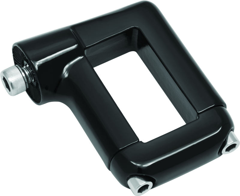 Kuryakyn Side Mount License Plate Clamp Black-tuningsupply.com