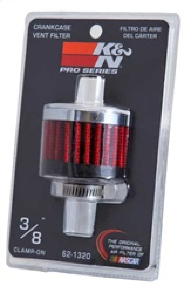 

K&N Engineering 62-1320 - KNN62-1320 - K&N Clamp On Rubber Base Crankcase Vent Filter 0.375in Flange ID x 2in OD x 1.5in Height - Shipped in Europe - Tuningsupply.com
