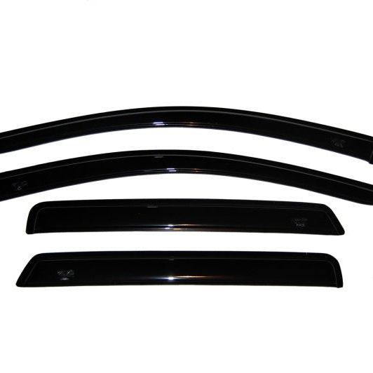 AVS 08-18 Dodge Journey Ventvisor Outside Mount Window Deflectors 4pc - Smoke-tuningsupply.com