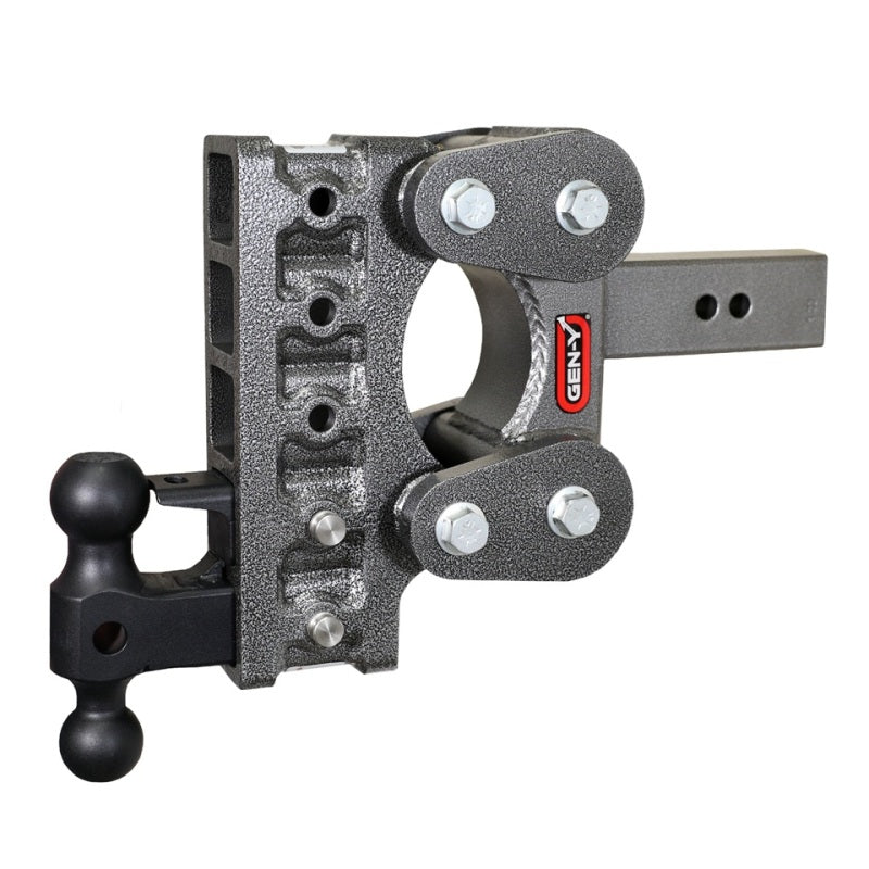 

GEN-Y Hitch GH-1125 - GENGH-1125 - Gen-Y The Boss Torsion-Flex 2.5in Shank 7.5in Drop 16K Hitch w/GH-051 Dual-Ball/GH-032 Pintle Lock - Shipped in Europe - Tuningsupply.com
