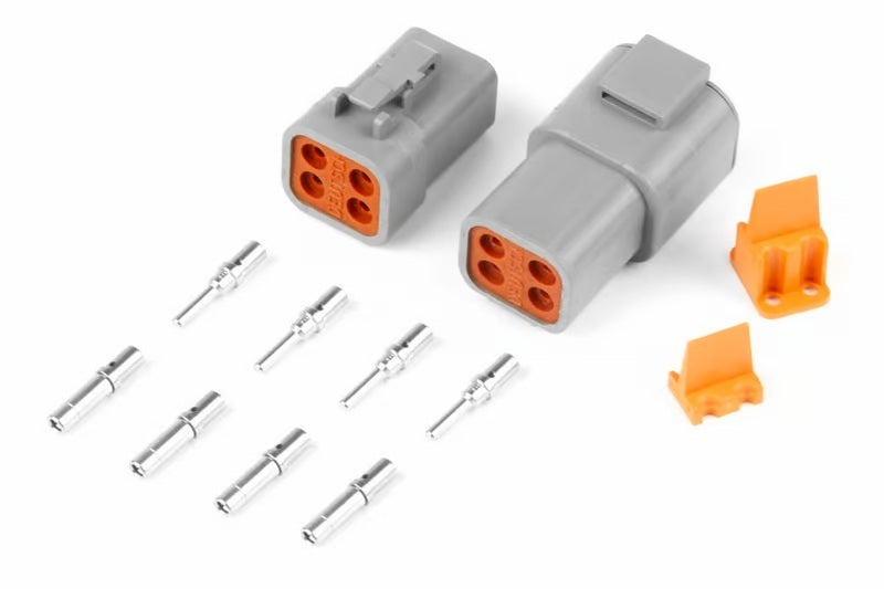 
    

Haltech HT-031204 - HALHT-031204 - Haltech Matching Set of Deutsch DTP-4 Connectors (25 Amp) Plug & Pins - Shipped in Europe - Tuningsupply.com

  