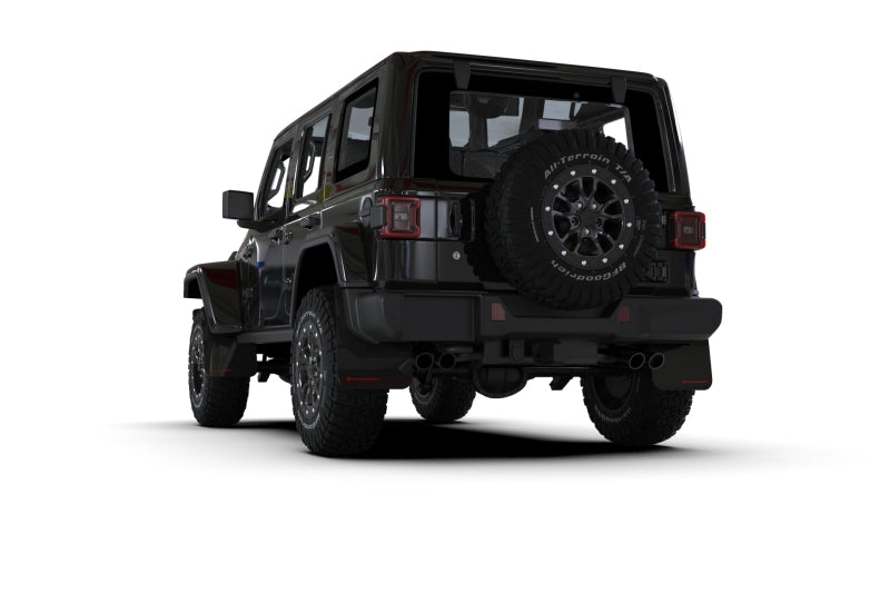 

Rally Armor MF124-UR-BLK-MBK - RALMF124-UR-BLK-MBK - Rally Armor 2018+ Jeep Wrangler Rubicon JL Black UR Mud Flap w/ Metallic Black Logo - Shipped in Europe - Tuningsupply.com
