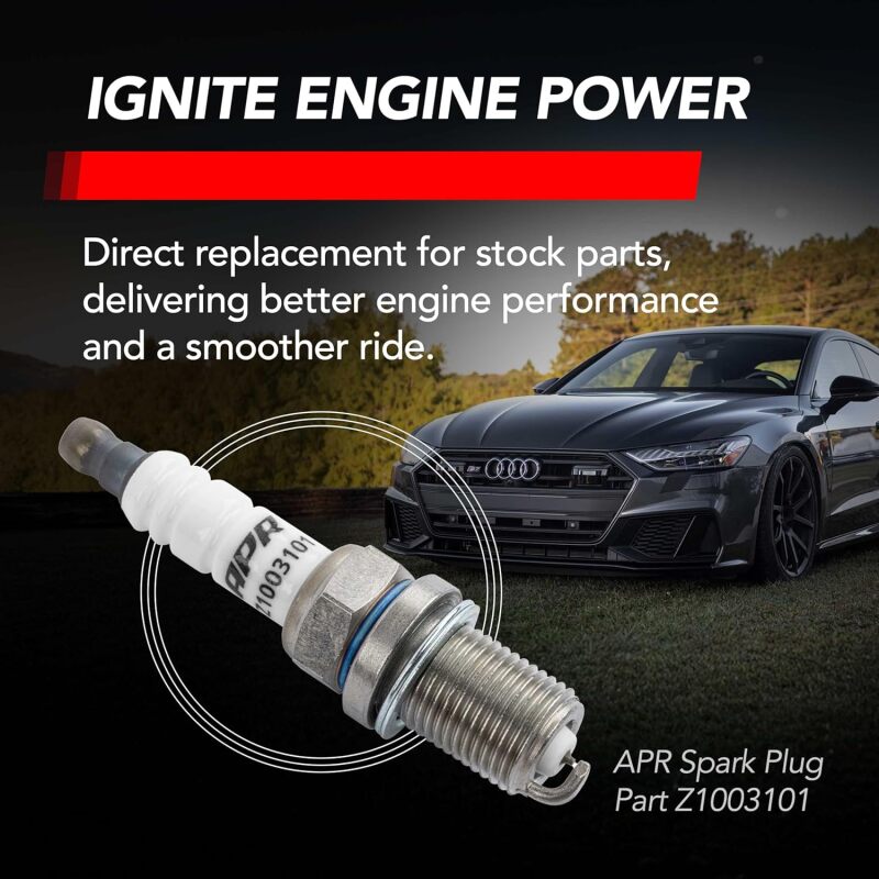 

APR Z1003101 - APRZ1003101 - APR EA888.1/2/EA837/EA113 Iridium Pro Spark Plug - Heat Range 9 - 14mm x 19mm x 16mm - SINGLE - Shipped in Europe - Tuningsupply.com
