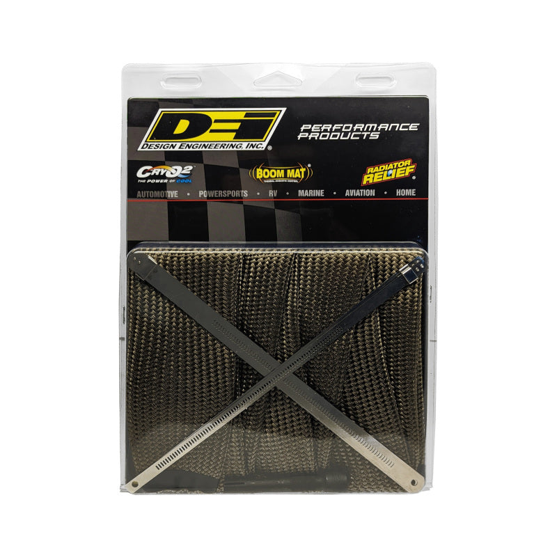 DEI Powersport Exhaust Sleeve Kit - Titanium-tuningsupply.com