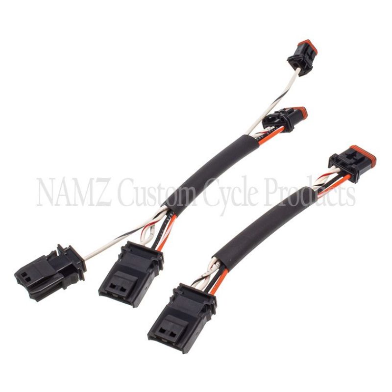 NAMZ 2012+ V-Twin Dyna Handlebar Control Xtension Harness 12in.-tuningsupply.com