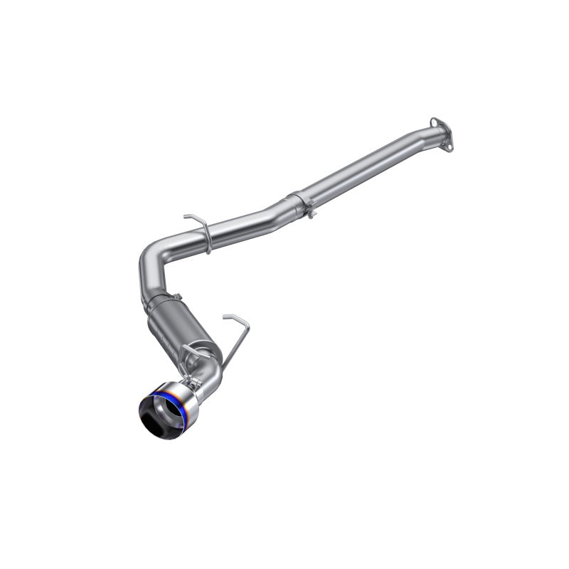 MBRP 12-22 Subaru BRZ 17-22 Toyota GR86 Stainless Steel 3in Cat-Back-Single Rear Exit w Burnt Tip-tuningsupply.com