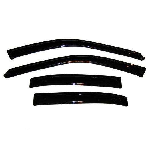 AVS 95-99 Nissan Maxima Ventvisor Outside Mount Window Deflectors 4pc - Smoke-tuningsupply.com