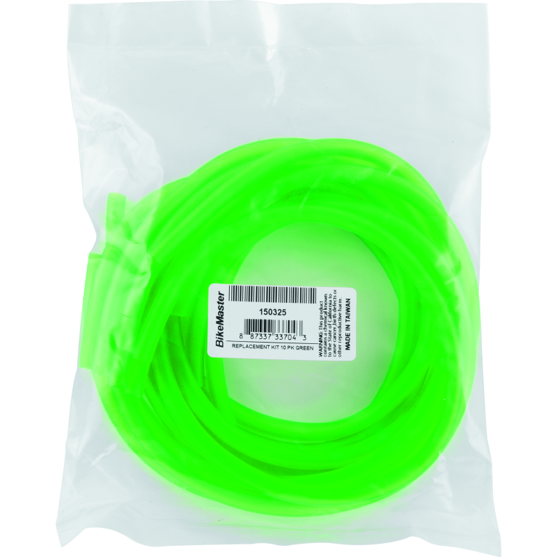 BikeMaster Replacement Kit 10 Pk - Green-tuningsupply.com