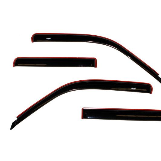 AVS 91-01 Ford Explorer Ventvisor In-Channel Window Deflectors - 4pc - Smoke-tuningsupply.com