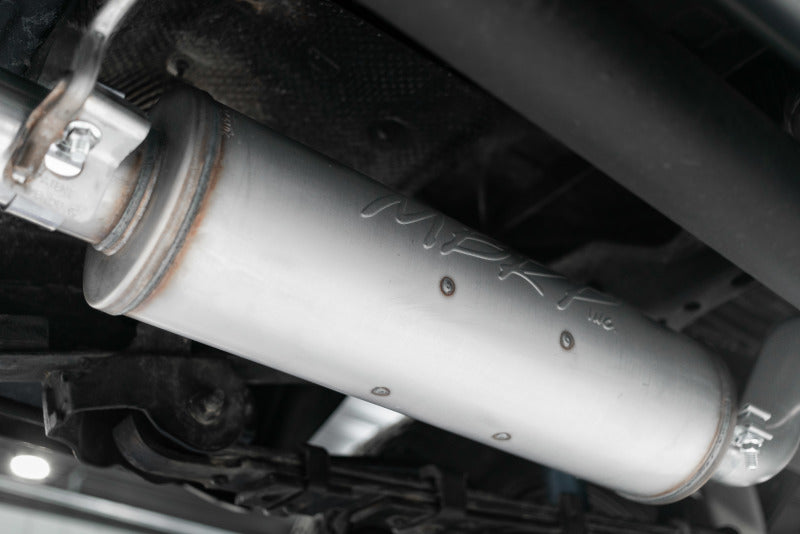 MBRP 2016 Toyota Tacoma 3.5L Cat Back Single Side Exit T409 Exhaust System-tuningsupply.com