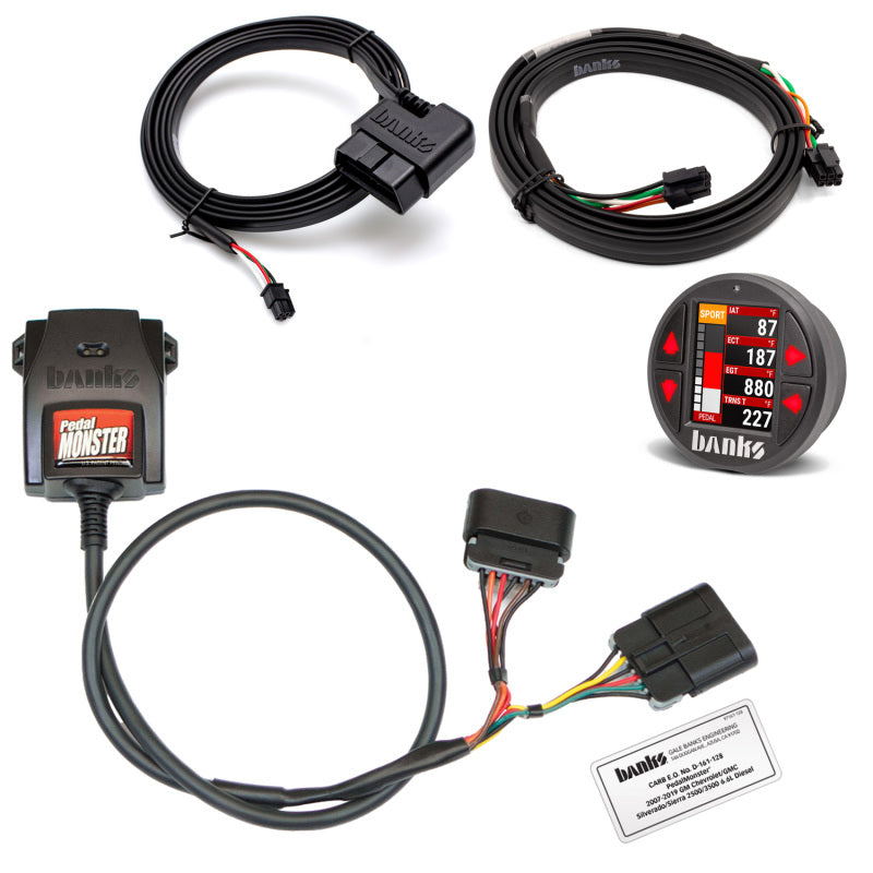 

Banks Power 64322-CP - GBE64322-CP - Banks Power Pedal Monster Kit Aptiv GT 150 6 Way w/iDash Pro 07.5-19 Chevy 2500/3500 6.6L - Shipped in Europe - Tuningsupply.com
