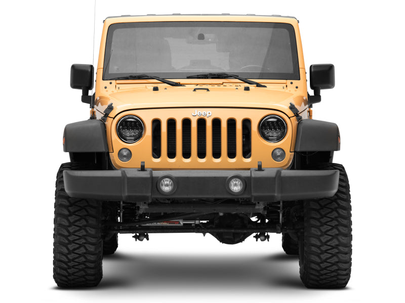 

Raxiom J150093 - RAXJ150093 - Raxiom 97-18 Jeep Wrangler TJ/JK Axial Series 13-LED Headlights- Black Housing (Clear Lens) - Shipped in Europe - Tuningsupply.com
