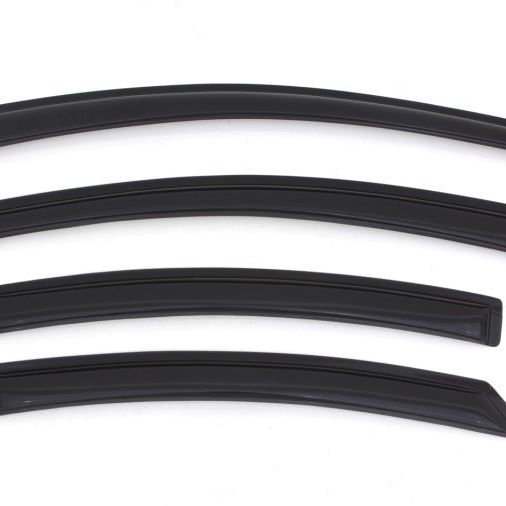 AVS 11-14 Hyundai Sonata (New Body Style) Ventvisor Outside Mount Window Deflectors 4pc - Smoke-tuningsupply.com