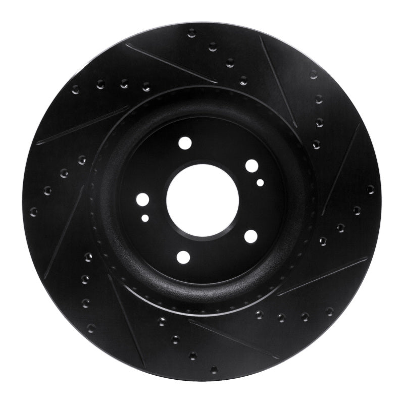 

R1 Concepts 633-21040L - RNC633-21040L - R1 18-23 Genesis G70 Front Left Drilled & Slotted Black Brake Rotor - Shipped in Europe - Tuningsupply.com

