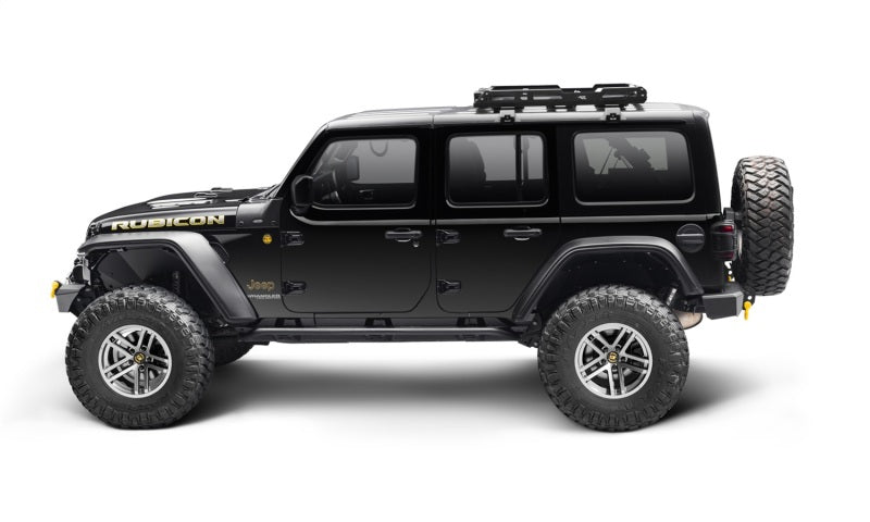 Bushwacker 18-19 Jeep Wrangler JL Trail Armor Cowl Guard - Black-tuningsupply.com