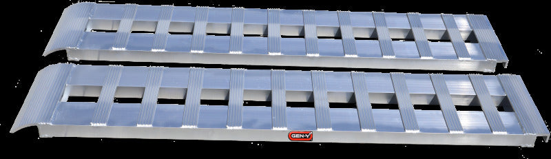 
  

GEN-Y Hitch  - GENGH-16096 - Gen-Y Heavy-Duty 8ft Aluminum Loading Ramps 15in x 96in 5K Capacity Per Ramp - Pair - Shipped in Europe - Tuningsupply.com

