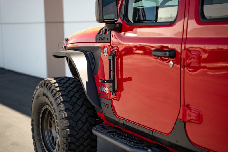 DV8 Offroad 07-23 Jeep Gladiator/Wrangler JT/JK/JL Hinge Mounted Step-tuningsupply.com