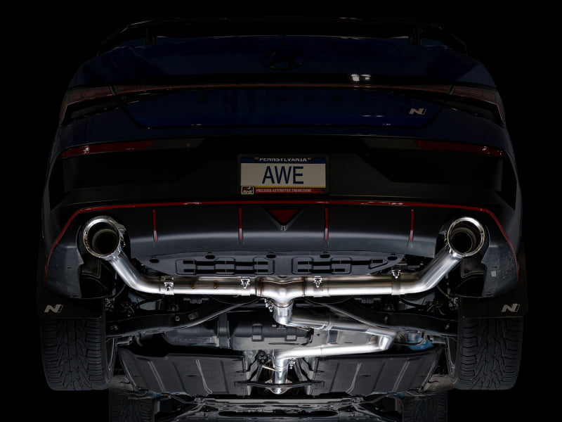 

AWE Tuning 3020-32237 - AWE3020-32237 - AWE Tuning 22-26 Hyundai Elantra N Track Edition Cat-Back Exhaust - Chrome Silver Tips - Shipped in Europe - Tuningsupply.com
