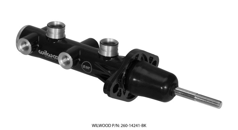 

Wilwood 260-14241-BK - WIL260-14241-BK - Wilwood Tandem Remote Master Cylinder - 7/8in Bore Black - Shipped in Europe - Tuningsupply.com
