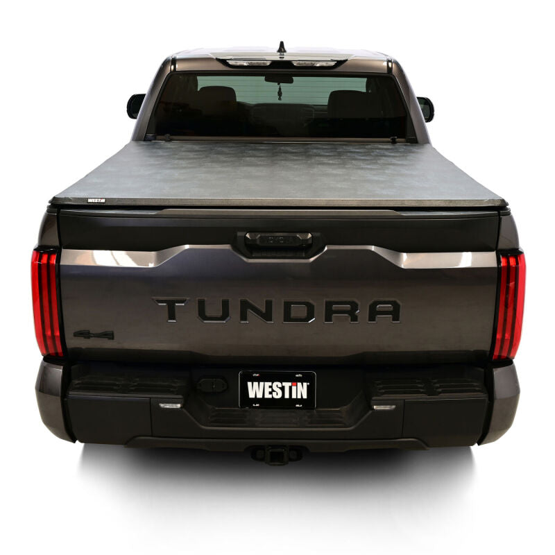 

Westin 19-20285 - WES19-20285 - Westin 2022+ Toyota Tundra 66in Bed Soft Tri-Fold Tonneau Cover - Shipped in Europe - Tuningsupply.com
